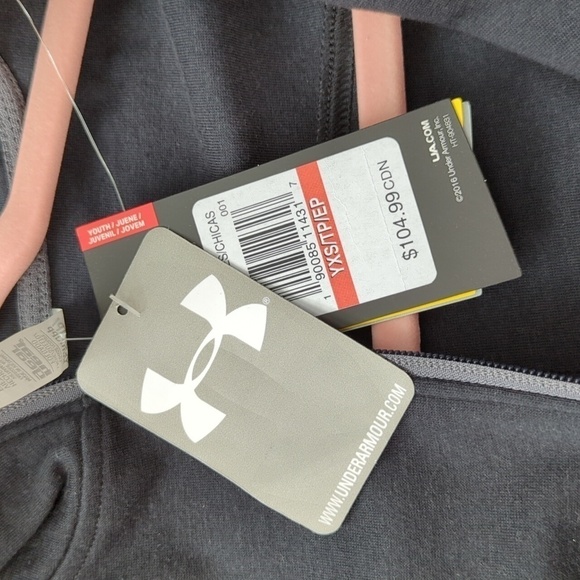 UNDER ARMOUR  lightweight hooded girls storm jacket xs - Picture 6 of 10